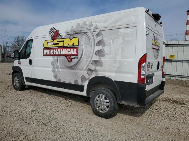 3C6LRVDG2ME559660 - 2021 RAM PROMASTER 2500 HIGH WHITE photo 2