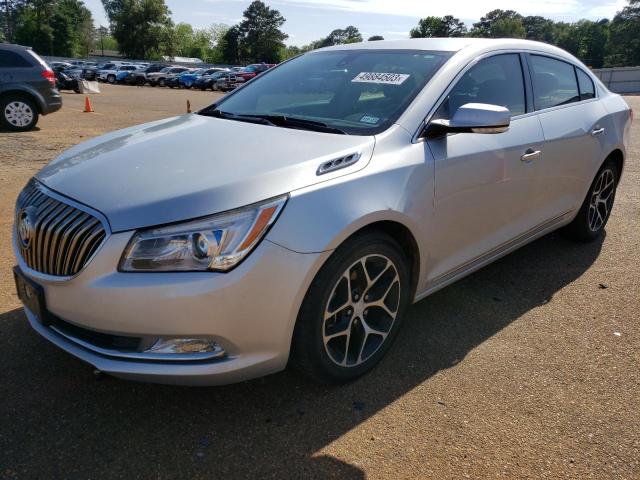 1G4G45G35GF249106 - 2016 BUICK LACROSSE SPORT TOURING SILVER photo 1