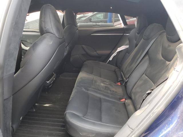 5YJSA1E50MF447029 - 2021 TESLA MODEL S 蓝色 照片 10