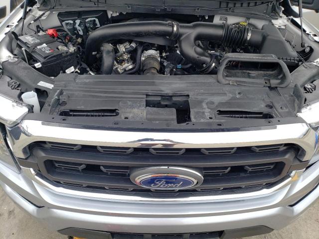 1FTEW1E89NFC28320 - 2022 FORD F150 SUPERCREW SILVER photo 11