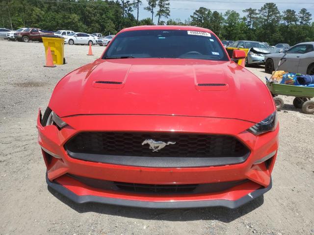 1FA6P8TH5M5152537 - 2021 FORD MUSTANG RED photo 5