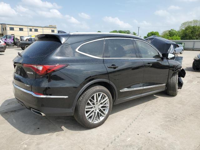 5J8YE1H81PL022930 - 2023 ACURA MDX ADVANCE BLACK photo 3