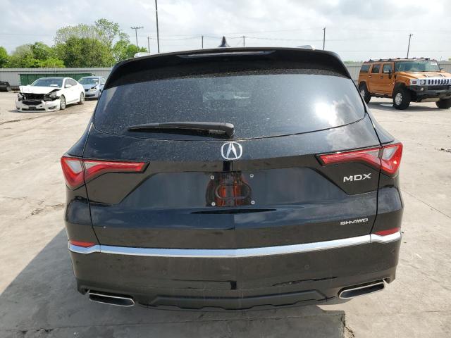 5J8YE1H81PL022930 - 2023 ACURA MDX ADVANCE BLACK photo 6