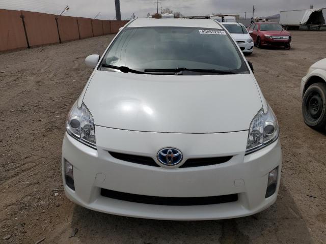 JTDKN3DU0B1415826 - 2011 TOYOTA PRIUS WHITE photo 5