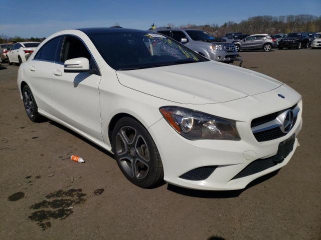 WDDSJ4GB7EN140180 - 2014 MERCEDES-BENZ CLA 250 4MATIC WHITE photo 1