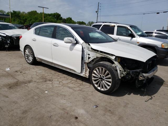 KNALW4D46F6017162 - 2015 KIA K900 WHITE photo 4