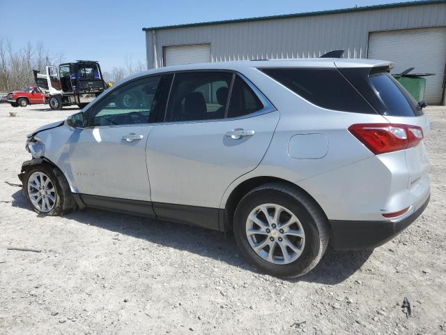 2GNAXSEV4J6322818 - 2018 CHEVROLET EQUINOX LT SILVER photo 2