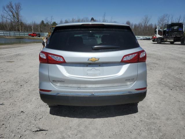 2GNAXSEV4J6322818 - 2018 CHEVROLET EQUINOX LT SILVER photo 6