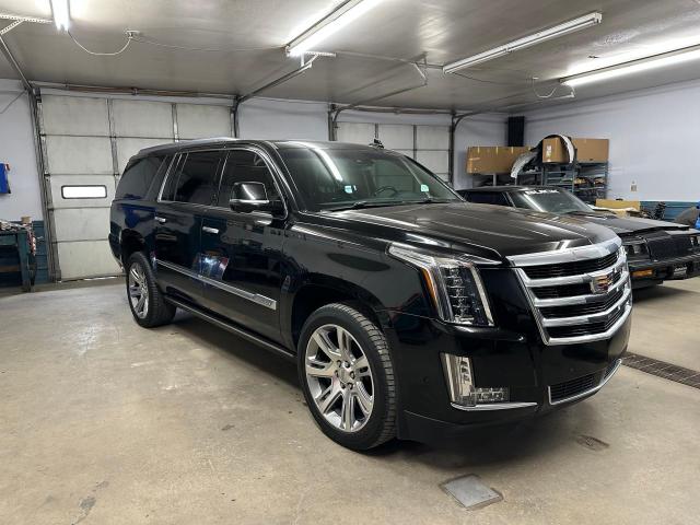 1GYS4JKJ7JR224687 - 2018 CADILLAC ESCALADE ESV PREMIUM LUXURY BLACK photo 1