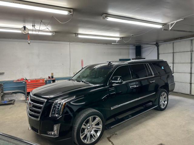 1GYS4JKJ7JR224687 - 2018 CADILLAC ESCALADE ESV PREMIUM LUXURY BLACK photo 2