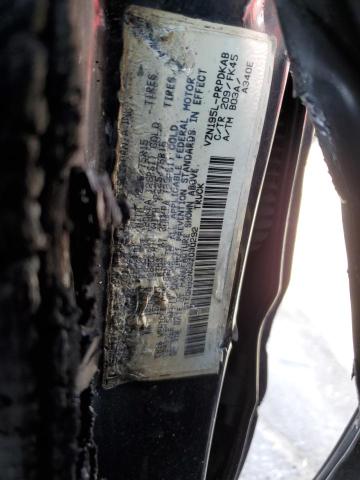 5TEGN92N02Z030292 - 2002 TOYOTA TACOMA DOUBLE CAB PRERUNNER BLACK photo 12