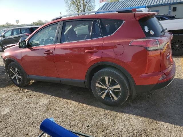 JTMWFREV0HJ133901 - 2017 TOYOTA RAV4 XLE RED photo 2