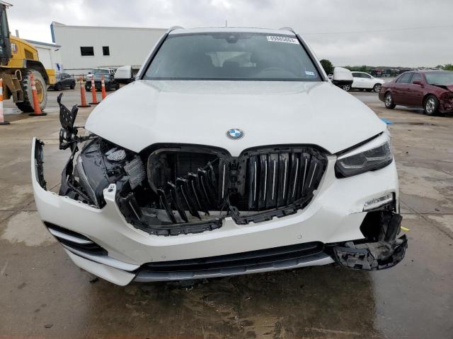5UXCR6C50KLK87952 - 2019 BMW X5 XDRIVE40I Blanc photo 5