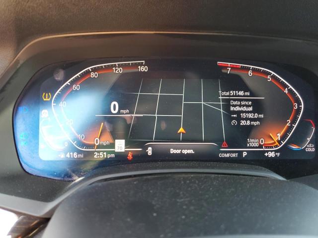 5UXCR6C50KLK87952 - 2019 BMW X5 XDRIVE40I Blanc photo 9