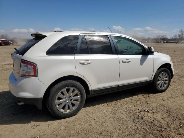 2FMDK3JC9ABA41843 - 2010 FORD EDGE SEL WHITE photo 3