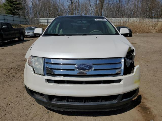 2FMDK3JC9ABA41843 - 2010 FORD EDGE SEL WHITE photo 5