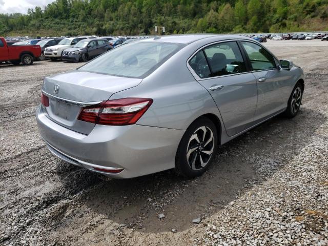 1HGCR2F80HA018811 - 2017 HONDA ACCORD EXL SILVER photo 3