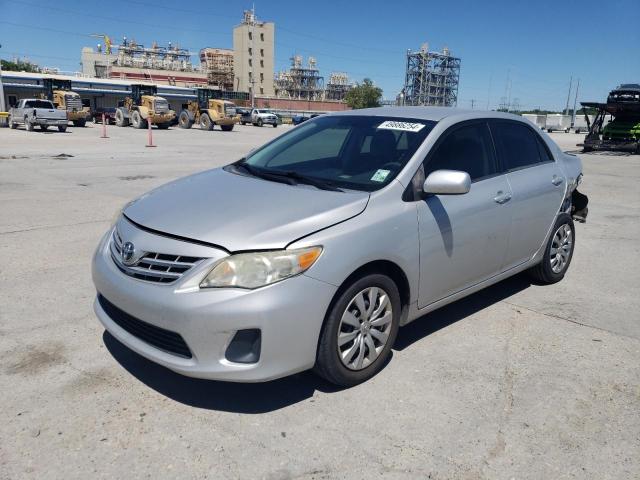 2T1BU4EE5DC041292 - 2013 TOYOTA COROLLA BASE SILVER photo 1