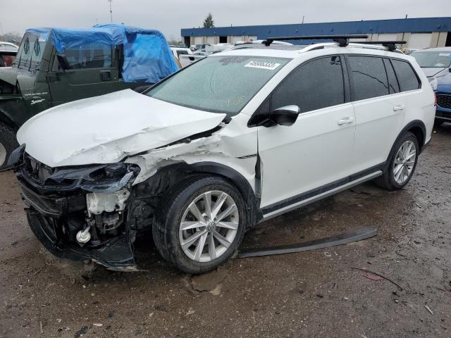 3VWH17AU3HM542032 - 2017 VOLKSWAGEN GOLF ALLTR S WHITE photo 1