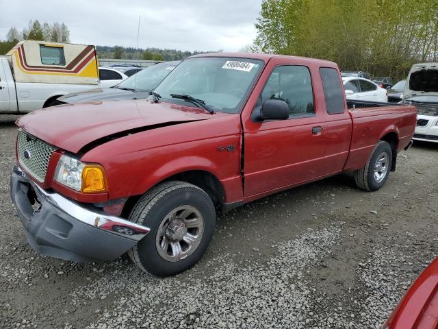 1FTYR44E13PA87733 - 2003 FORD RANGER SUPER CAB RED photo 1