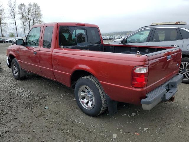 1FTYR44E13PA87733 - 2003 FORD RANGER SUPER CAB RED photo 2