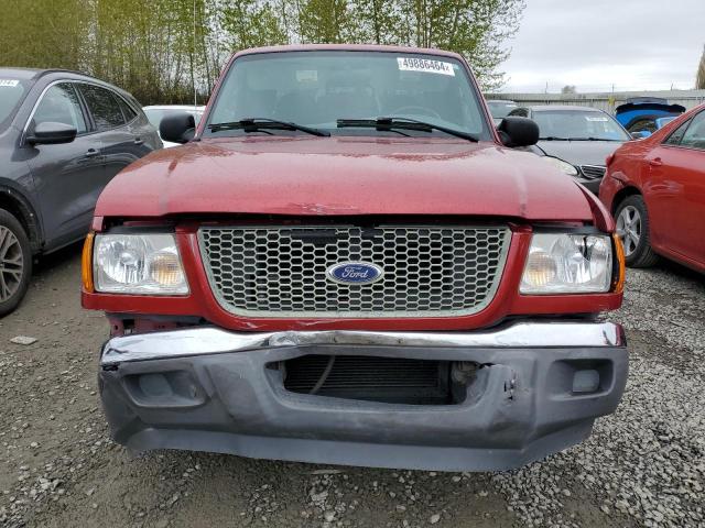 1FTYR44E13PA87733 - 2003 FORD RANGER SUPER CAB RED photo 5