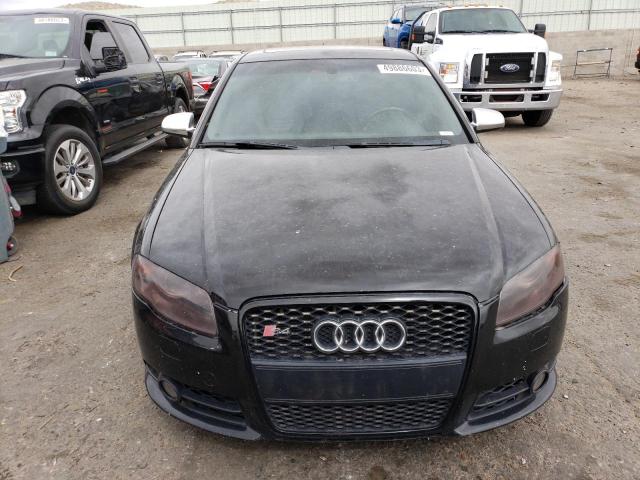 WAUGL58E65A520933 - 2005 AUDI NEW S4 QUATTRO BLACK photo 5