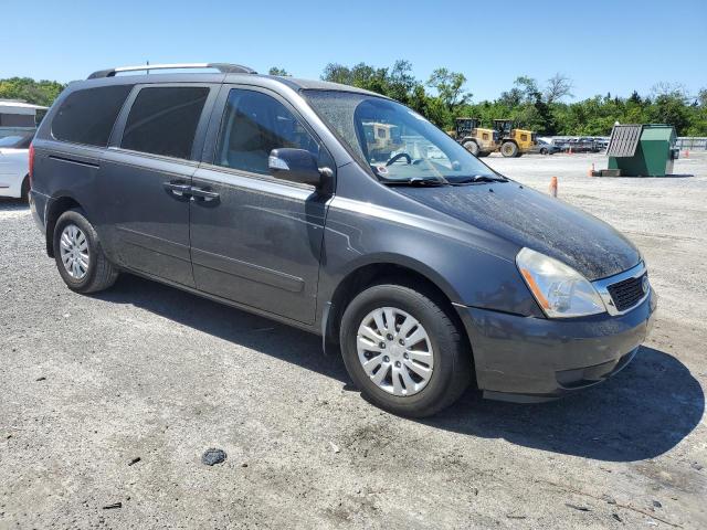 KNDMG4C70C6499123 - 2012 KIA SEDONA LX GRAY photo 4