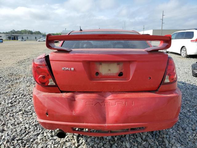 1G8AY18P97Z127415 - 2007 SATURN ION REDLINE RED photo 6