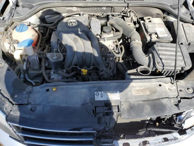 3VW2K7AJ1FM428214 - 2015 VOLKSWAGEN JETTA BASE SILVER photo 11