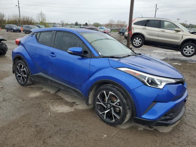 NMTKHMBX1JR054617 - 2018 TOYOTA C-HR XLE BLUE photo 4