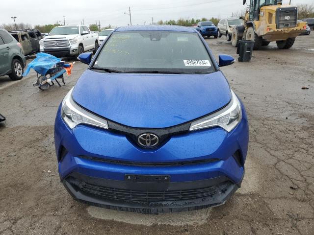 NMTKHMBX1JR054617 - 2018 TOYOTA C-HR XLE BLUE photo 5