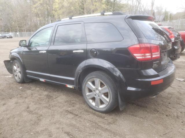 3D4GH67V59T547943 - 2009 DODGE JOURNEY R/T BLACK photo 2