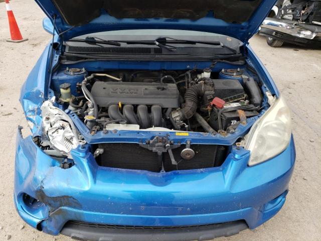 2T1KR32E28C691624 - 2008 TOYOTA COROLLA MA XR BLUE photo 11