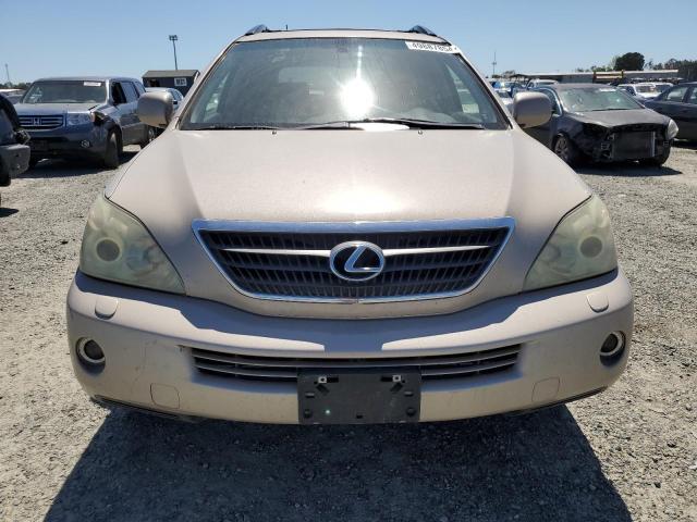 JTJHW31U060006018 - 2006 LEXUS RX 400 BEIGE photo 5