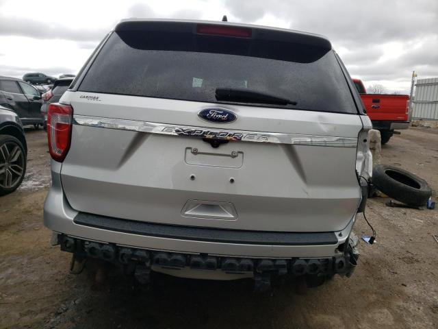 1FM5K7B88JGC65362 - 2018 FORD EXPLORER SILVER photo 6