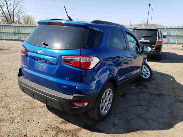 MAJ3S2GE2LC337590 - 2020 FORD ECOSPORT SE BLUE photo 3