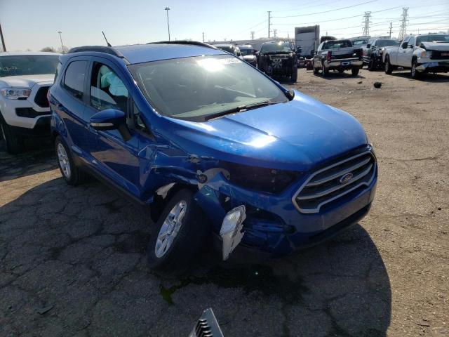 MAJ3S2GE2LC337590 - 2020 FORD ECOSPORT SE BLUE photo 4