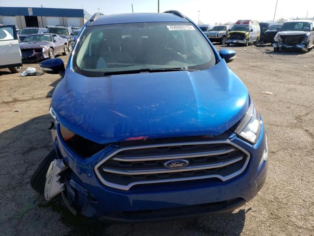 MAJ3S2GE2LC337590 - 2020 FORD ECOSPORT SE BLUE photo 5