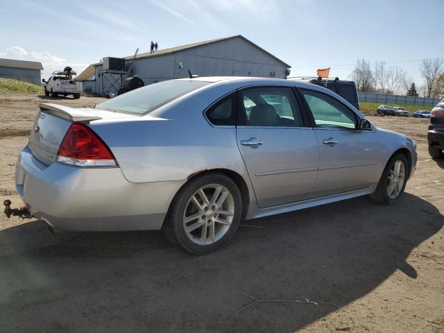 2G1WC5E32E1149709 - 2014 CHEVROLET IMPALA LIM LTZ SILVER photo 3