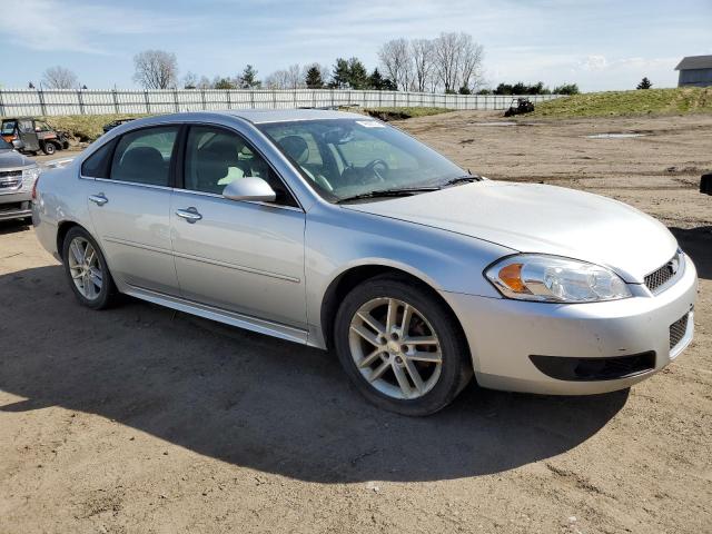 2G1WC5E32E1149709 - 2014 CHEVROLET IMPALA LIM LTZ SILVER photo 4