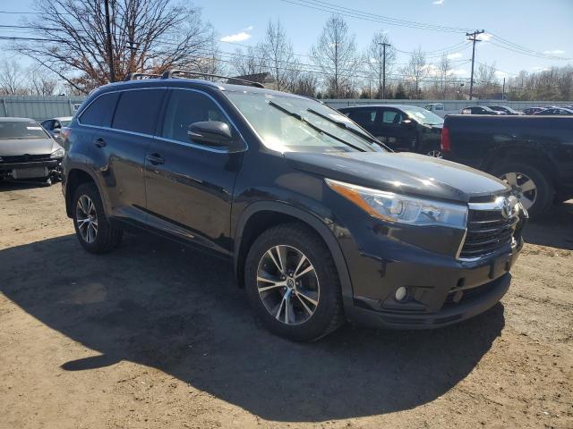 5TDJKRFH1GS252461 - 2016 TOYOTA HIGHLANDER XLE BLACK photo 4