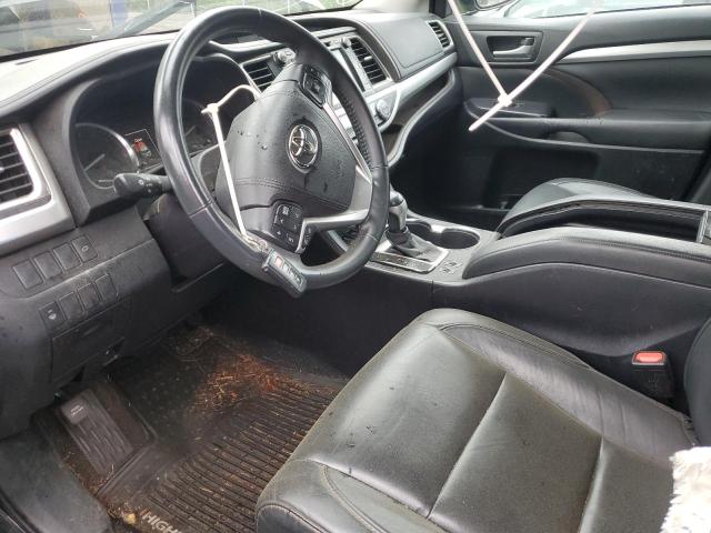 5TDJKRFH1GS252461 - 2016 TOYOTA HIGHLANDER XLE BLACK photo 7