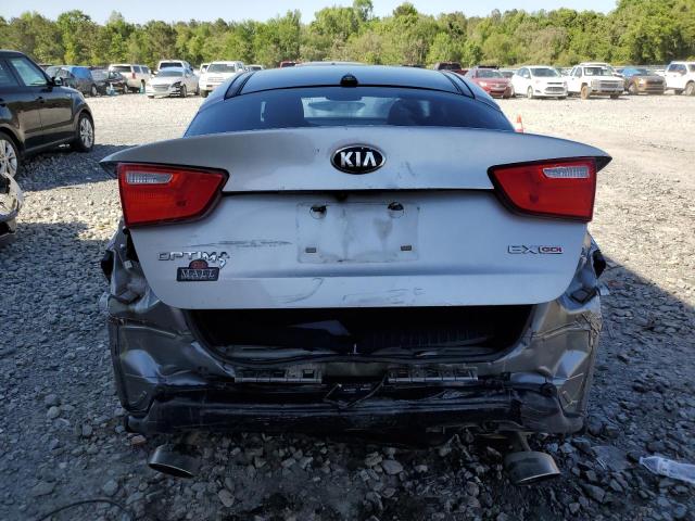 5XXGN4A78EG315718 - 2014 KIA OPTIMA EX SILVER photo 6