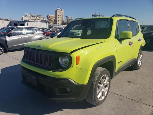 ZACCJBBB4JPH57421 - 2018 JEEP RENEGADE LATITUDE GREEN photo 1