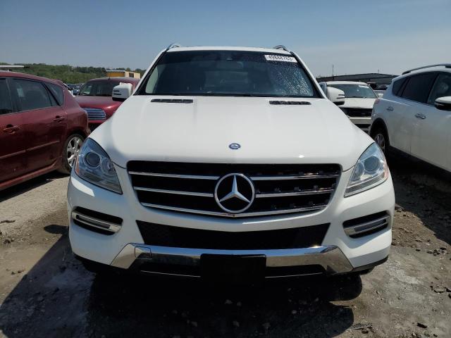 4JGDA5HB2EA281331 - 2014 MERCEDES-BENZ ML 350 4MATIC WHITE photo 5