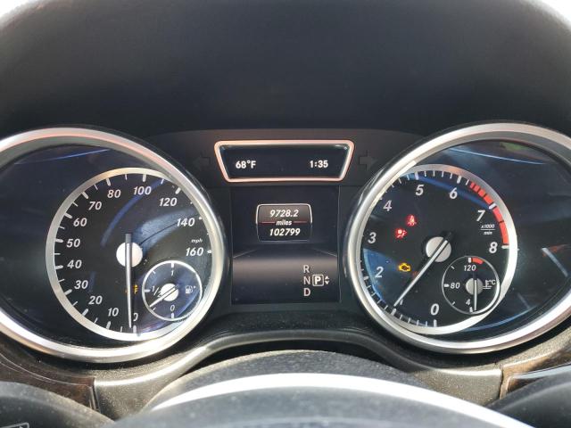 4JGDA5HB2EA281331 - 2014 MERCEDES-BENZ ML 350 4MATIC WHITE photo 9