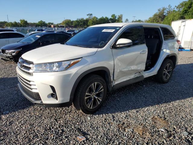 5TDZZRFH4KS360337 - 2019 TOYOTA HIGHLANDER LE WHITE photo 1