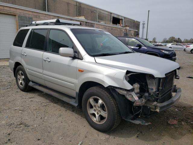 5FNYF18516B019691 - 2006 HONDA PILOT EX SILVER photo 4