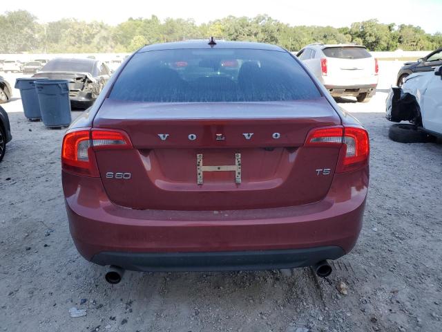 YV1622FS1C2043645 - 2012 VOLVO S60 T5 RED photo 6